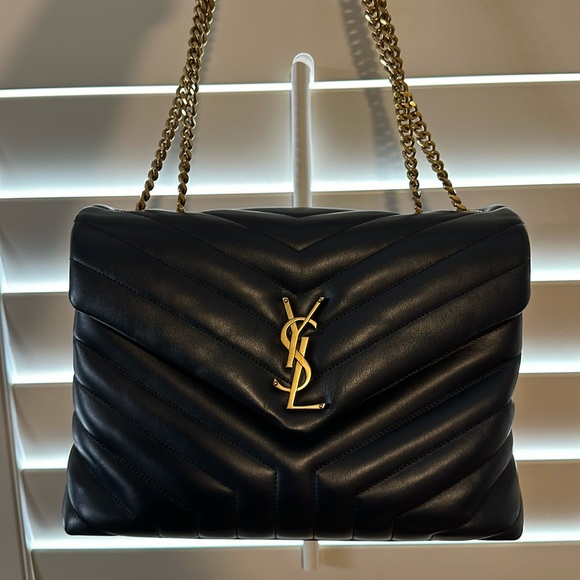 Yves Saint Laurent Handbags - Preloved YSL medium Lou Lou